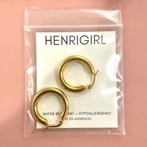 Brand new hoop earrings